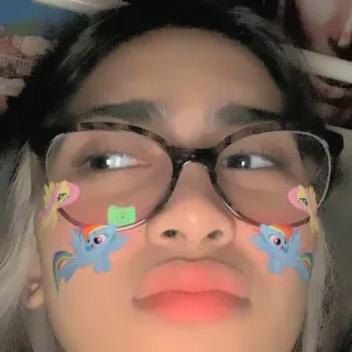 ☁️ fa875458 adesivo, rosto, retrato, óculos, my little pony telegram sticker