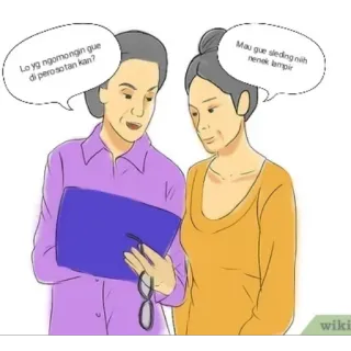 😩 c14c8019 Lo yg ngomongin que
di perosotan kan?
Mau que sleding nih
nenek lampir cuộc trò chuyện, phụ nữ, đối thoại, hình minh họa telegram sticker