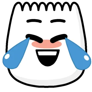 🤣 32f02ab3 biểu tượng cảm xúc, cười, khóc, vui, nước mắt telegram sticker