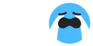 😭 3c5ff3e3 sedih, menangis, emoji, emosi, air mata telegram sticker