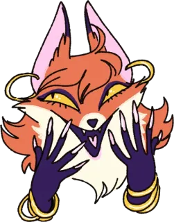 💅 d11fc66f キツネ, 動物, 擬人化, 漫画, 可愛い, もふもふ, キャラクター telegram sticker