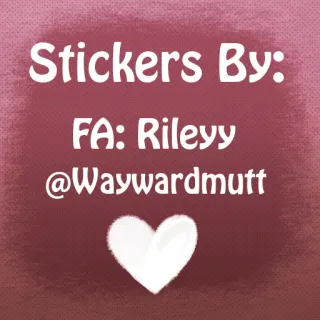 ✏️ 80f65247 Stickers By:
FA: Rileyy
@Waywardmutt sticker, kunst, soziale medien, benutzername, künstler, herz whatsapp sticker