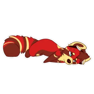 😶 a7170429 Sticker, Cartoon, Tier, Kreatur, Illustration, Digitale Kunst whatsapp sticker