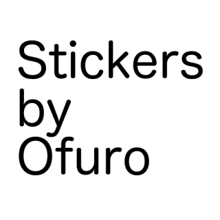 ✏️ d4b7c53a Stickers by Ofuro aufkleber, branding, produktwerbung whatsapp sticker