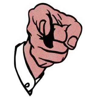 😥 1d624e64 指, 手指, 手, 手势, 复古, 怀旧, 警告 telegram sticker