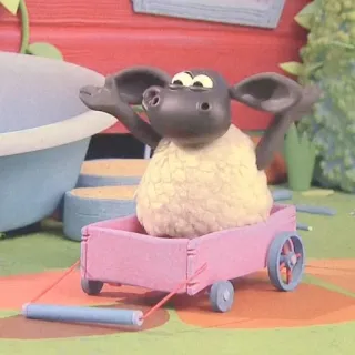 🍄 0edf3d13 Shaun the Sheep 양, 만화, 어린이, 동물, 클레이 애니메이션 telegram sticker