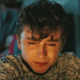 😭 2fbe1063 persona, triste, emocional, cara, retrato telegram sticker