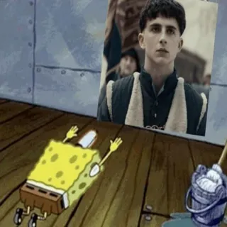 🙏 77ea163c Spongebob bob esponja, meme, gracioso, dibujos animados telegram sticker