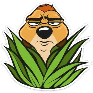 😐 0931c6ae Timon The Lion King Тимон, Сурикат, Мультфильм, Животное, Дисней, Король Лев telegram sticker