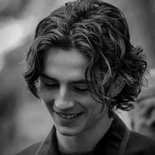 ☺️ 0a18f468 uomo, ritratto, bianco e nero, attore, persona telegram sticker