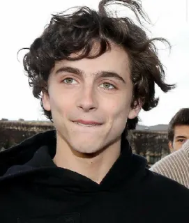 🦇 ddbf9b3e 提莫西·查拉梅, 演员, 名人, 肖像, 男人 telegram sticker