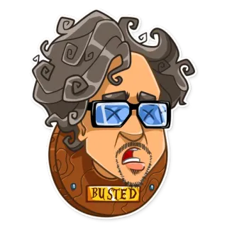 Tim Burton telegram stickers