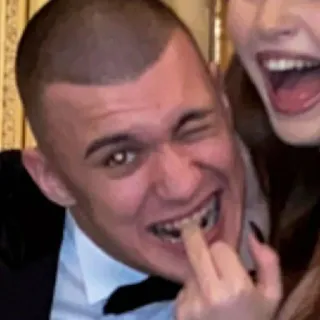 😜 8a96d47b jari tengah, gestur ofensif, tidak sopan, kasar telegram sticker