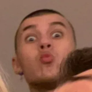 🙄 cb2878b7 potret, orang, wajah, lucu, meme telegram sticker