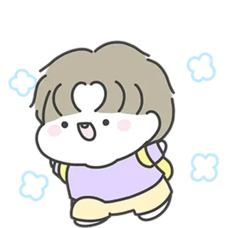 🏫 4a3e0a3b สติกเกอร์, การ์ตูน, น่ารัก, ตัวละคร, ภาพประกอบ telegram sticker