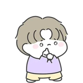 🥺 df95b987 การ์ตูน, ตัวละคร, น่ารัก, ภาพประกอบ, สติกเกอร์ telegram sticker