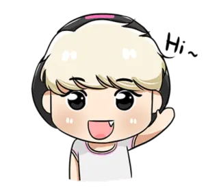 ✋ 50ee620d cartoon, cute, happy, wave, friendly whatsapp sticker