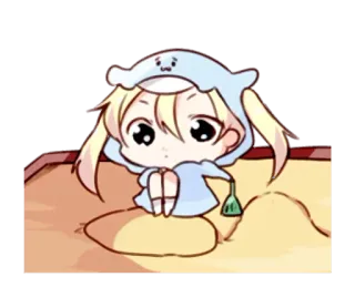 😐 abc831b2 ちび, かわいい, 可愛い, アニメ風, 漫画, ステッカー telegram sticker