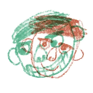 🦸‍♂️ 509ead99 portrait, face, drawing, sketch, character, art telegram sticker