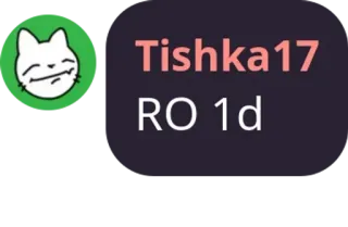 🇭🇲 dfa7a72d Tishka17 RO 1d telegram sticker