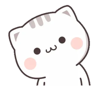 🎭 fc4a0318 Katze, Aufkleber, niedlich, Tier, kawaii, Cartoon, Haustier telegram sticker