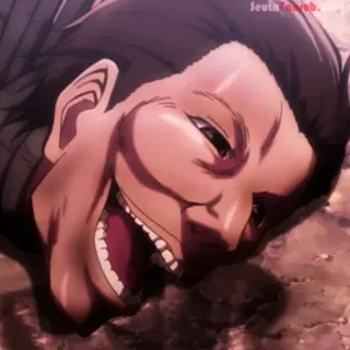 😁 216ce32f Attack on Titan ผ่าพิภพไททัน, อนิเมะ, ไททัน, สยองขวัญ, เลือด telegram sticker