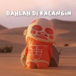 💕 13a8d6c1 DAHLAH DI KACANGIN cartoon, woestijn, animatie, personage telegram sticker