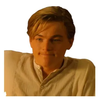 😐 b4c4aea9 Jack Dawson Titanic ลีโอนาร์โด ดิแคพรีโอ, ไททานิค, ภาพยนตร์, ตัวละคร, นักแสดง, แจ็ค ดอว์สัน telegram sticker
