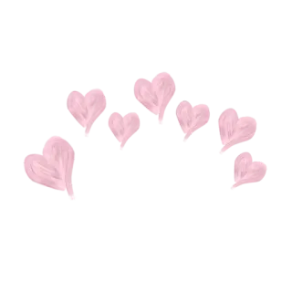 🤍 d5da5350 coeur, coeurs, rose, amour, romantique, saint-valentin, doux, couronne telegram sticker