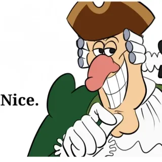 😎 a2005329 Captain Birdseye Nice. capitano, vista aerea, pirata, mascotte, cartone animato telegram sticker