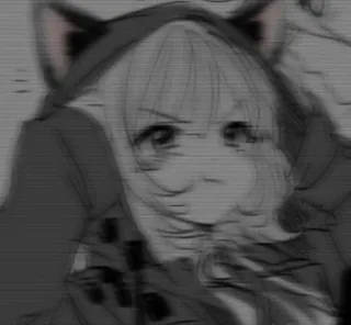 😤 4d9aacae 动漫, 女孩, 猫耳, 卡通 telegram sticker