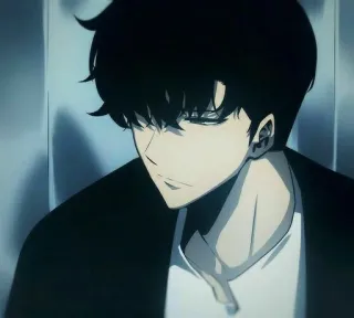 😞 5bd25d19 动漫, 男人, 肖像, 韩, 角色 telegram sticker