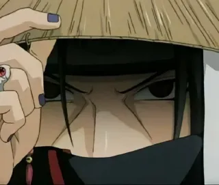 😠 6375ef46 Itachi Uchiha Naruto 鼬, 宇智波, 鸣人, 动漫, 漫画, 忍者, 角色 telegram sticker