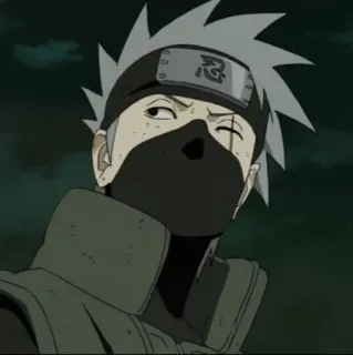 🧐 f965c146 Kakashi Naruto 忍 动漫, 火影忍者, 卡卡西, 忍者, 漫画, 卡通 telegram sticker
