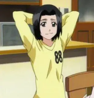 🌺 4894324a アニメ, 漫画, ポートレート, キャラクター, 笑顔 telegram sticker