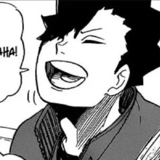 🏐 04560330 HA! Manga, Risata, Anime, Personaggio whatsapp sticker