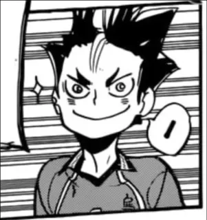 🏐 88abffb7 Yu Nishinoya Haikyuu!! Anime, Manga, Pallavolo, Haikyuu, Nishinoya, Yu whatsapp sticker