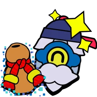 🍾 a102ae31 character, sticker, cartoon telegram sticker