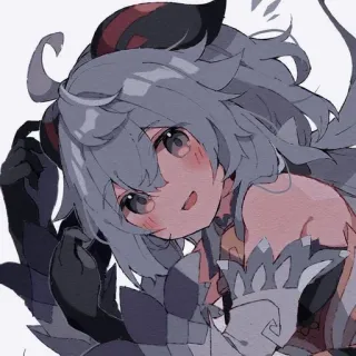 😓 58839783 Anime, Manga, Lucu, Gadis, Karakter, Seni telegram sticker