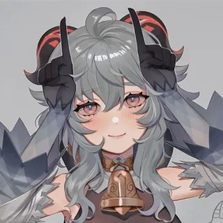 🐐 f72bd178 Ganyu Genshin Impact Anime, Lucu, Gaming, Ganyu, Genshin Impact, Fanart, Video game telegram sticker