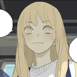 🌟 085ce4af cartoon, meisje, personage, illustratie, anime, manga telegram sticker