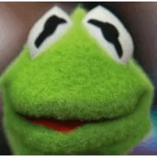 😐 a671a243 Kermit Kermit la grenouille, Muppet, Jim Henson, Grenouille, Vert, Marionnette, Personnage whatsapp sticker