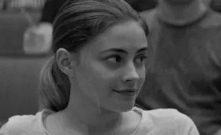 🔗 1e0f31ec mujer, retrato, blanco y negro, persona, cara telegram sticker