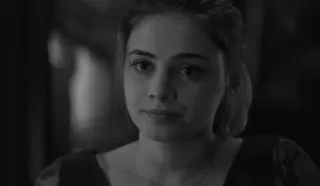 🔗 c3c3e610 mujer, blanco y negro, retrato, persona telegram sticker