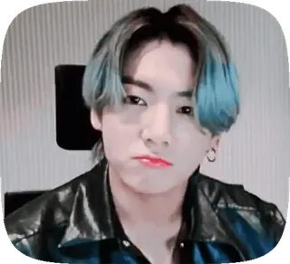 😡 5c41c440 Jungkook kpop, piosenkarz, jungkook, bts, idol, osoba, mężczyzna telegram sticker