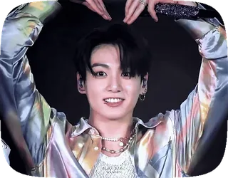 ❤️ 713f8bee Jungkook K-pop, piosenkarz, celebryta, portret, BTS telegram sticker