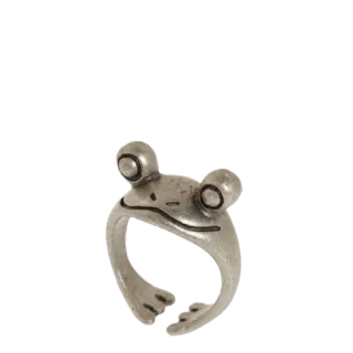💍 73474fbc 青蛙, 戒指, 珠宝, 动物, 银 whatsapp sticker