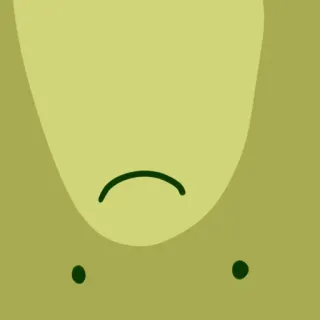 Жабеня від @artstriks telegram stickers