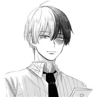 📱 10a973fb Shoto Todoroki My Hero Academia Anime, Manga, My Hero Academia, Shoto Todoroki, Fanart telegram sticker