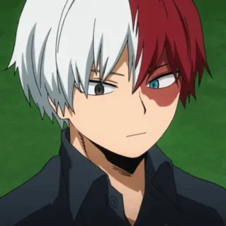 🥢 4a797df7 Shoto Todoroki My Hero Academia Anime, Manga, Shonen, Pahlawan, Quirk, My Hero Academia, Shoto Todoroki whatsapp sticker